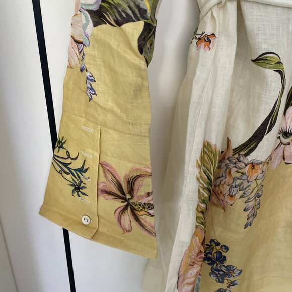 Alemais Orlander Mini Dress in FLORAL PRINT - Picture 12 of 15